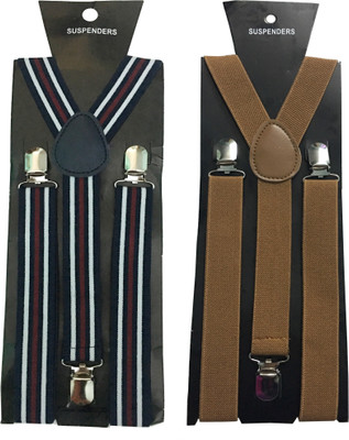 

Atyourdoor Y- Back Suspenders for Men(Multicolor)