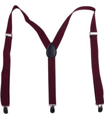 

Romano Y- Back Suspenders for Men, Boys(Maroon)