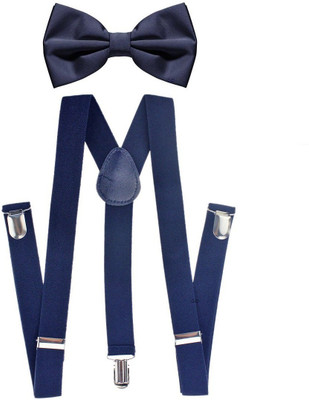 

Civil Outfitters Y- Back Suspenders for Men(Blue)