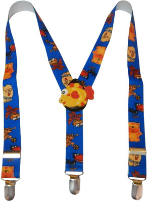 

Navaksha Y- Back Suspenders for Boys(Blue)