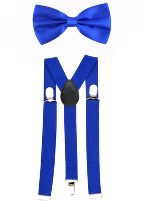 

Modishera Y- Back Suspenders for Men(Blue)