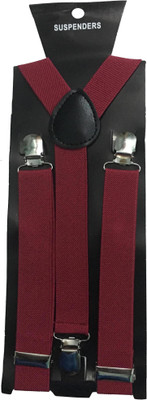 

atyourdoor Y- Back Suspenders for Men(Maroon)