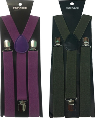 

AtYourDoor Y- Back Suspenders for Men(Multicolor)
