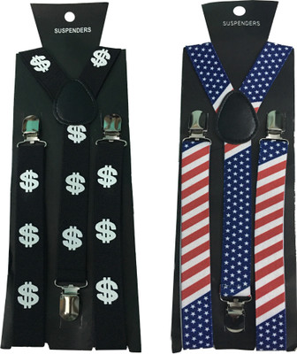 

atyourdoor Y- Back Suspenders for Men(Multicolor)