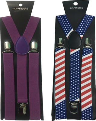 

AtYourDoor Y- Back Suspenders for Men(Multicolor)