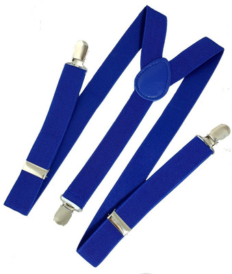

Bsquare Y- Back Suspenders for Men, Women(Blue)