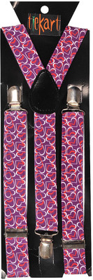 

Tiekart Y- Back Suspenders for Men(Multicolor)