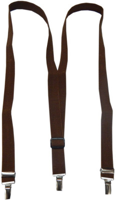 

Navaksha Y- Back Suspenders for Men(Brown)