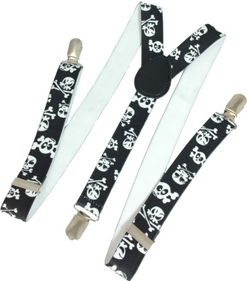 

Ammvi Creations Y- Back Suspenders for Men(Black)