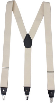 

Alvaro Castagnino Y- Back Suspenders for Men(Beige)