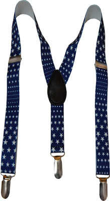 

Navaksha Y- Back Suspenders for Boys(Blue)
