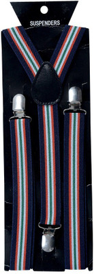 

Tiekart Y- Back Suspenders for Men(Multicolor)