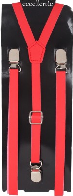 

Eccellente Y- Back Suspenders for Men(Red)