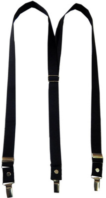 

Navaksha Y- Back Suspenders for Men(Black)