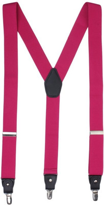 

Alvaro Castagnino Y- Back Suspenders for Men(Pink)