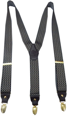 

Navaksha Y- Back Suspenders for Men(Black)