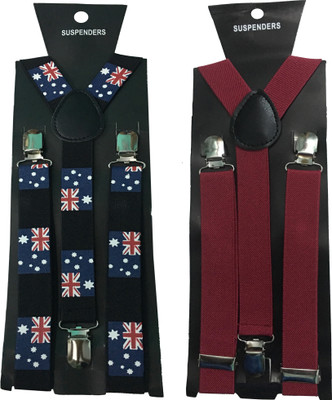

atyourdoor Y- Back Suspenders for Men(Multicolor)