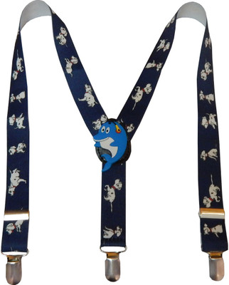 

Navaksha Y- Back Suspenders for Boys(Blue)