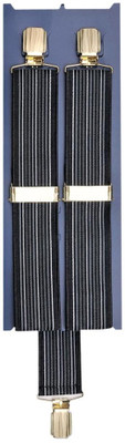 

Tiekart Y- Back Suspenders for Men(Blue)