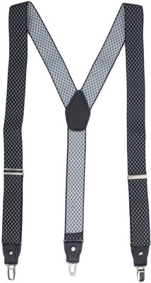 

Alvaro Castagnino Y- Back Suspenders for Men(Black)