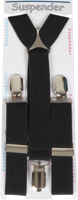 

Outdazzle Y- Back Suspenders for Men(Black)