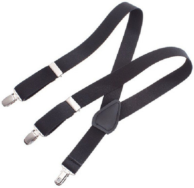 

Civil Outfitters Y- Back Suspenders for Boys(Black)