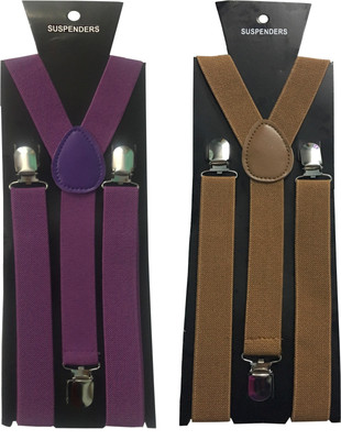 

AtYourDoor Y- Back Suspenders for Men(Multicolor)