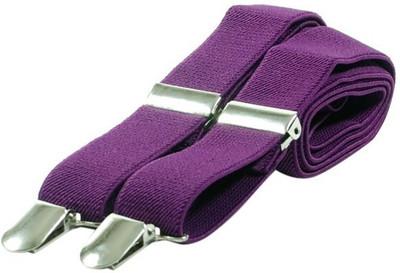

loopa Y- Back Suspenders for Men(Purple)