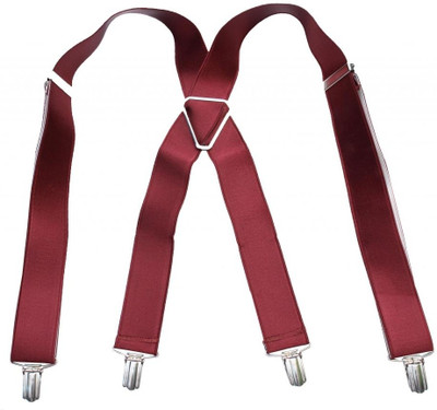

Romano X- Back Suspenders for Men(Red)