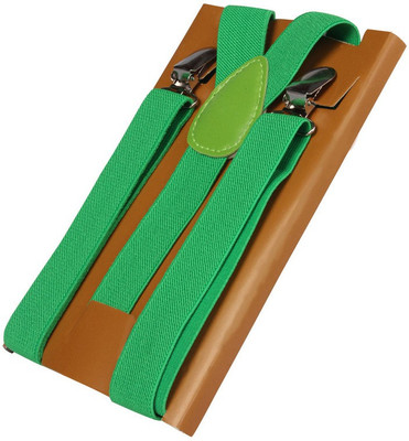 

Civil Outfitters Y- Back Suspenders for Boys(Green)