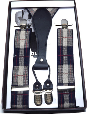 

Mentiezi Y- Back Suspenders for Men(Multicolor)