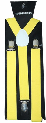 

Winsome Deal Y- Back Suspenders for Men(Yellow)