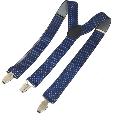 

Ammvi Creations Y- Back Suspenders for Men(Blue)