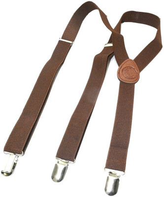 

Bsquare Y- Back Suspenders for Men, Women(Brown)