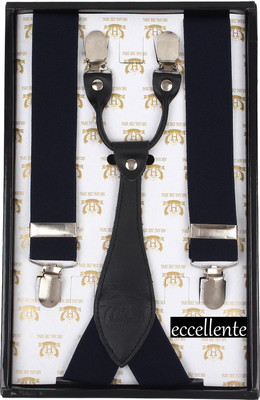 

Eccellente Y- Back Suspenders for Men(Blue)