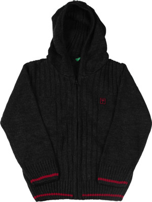 

Palm Tree Striped Casual Boys Black sweater, 1343