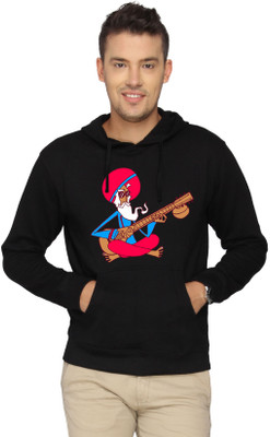 

Campus Sutra Full Sleeve Solid Men Sweatshirt, Black