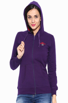 

Sports 52 Wear Full Sleeve Solid Women's Sweatshirt, Purple