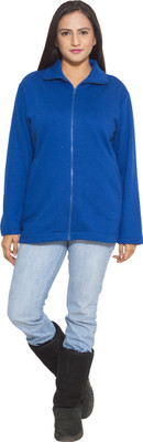 

Finesse Full Sleeve Solid Women's Sweatshirt, Royal blue