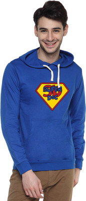 

Campus Sutra Full Sleeve Printed Men Sweatshirt, Blue