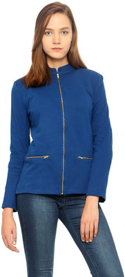 

Vvoguish Full Sleeve Solid Women's Sweatshirt, Blue_04