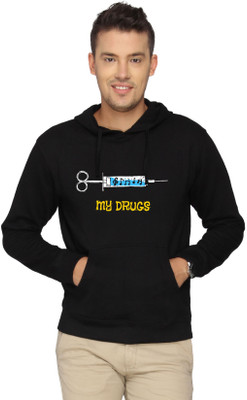

Campus Sutra Full Sleeve Solid Men Sweatshirt, Black