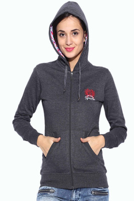 

Sports 52 Wear Full Sleeve Solid Women's Sweatshirt, Melange