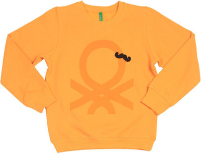 

United Colors of Benetton. Full Sleeve Printed Boys Sweatshirt, 01b