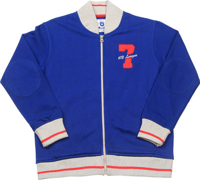 

612 League Full Sleeve Solid Boys sweatshirt, Deep royal
