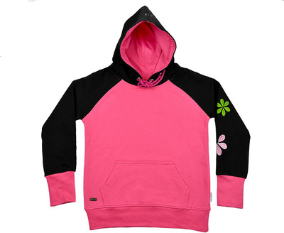 

Gkidz Full Sleeve Floral Print Girls Sweatshirt, Pink
