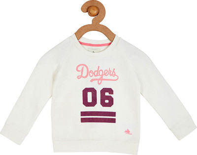 

Cherry Crumble California Full Sleeve Solid Baby Boys Sweatshirt, White