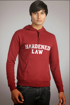 

Campus Sutra Full Sleeve Printed Men Sweatshirt, Maroon
