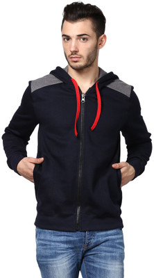 

Izinc Full Sleeve Solid Men's Sweatshirt, Navy
