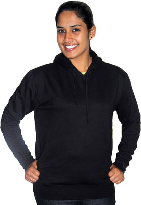 

Zorba Mart Full Sleeve Solid Women's Sweatshirt, Black